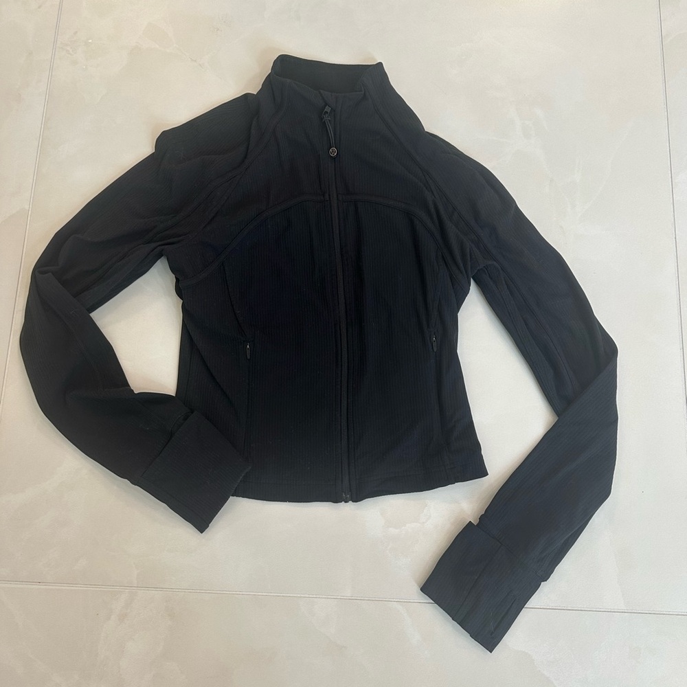 Lululemon Define ribbed crop jacket